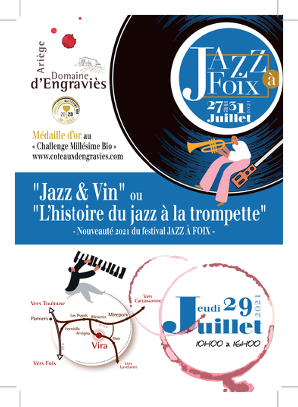 Jazz à Foix au Domaine des coteaux d\'Engraviès